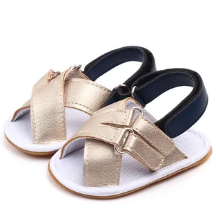 Wholesale Soft Sole  Buckle Prewalking  Baby Girls Infant Sandals  Dress Princess Slippers Mary Jane Shoes factory