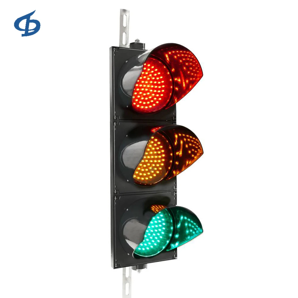 
China wholesales Led 3 Way Traffic Light Signal Stop 11
