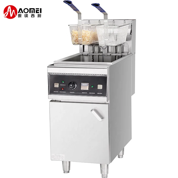 Commercial Deep Fryers With 28l Single Tank Basket Fryers For Sale Buy Deep Fryers For Sale