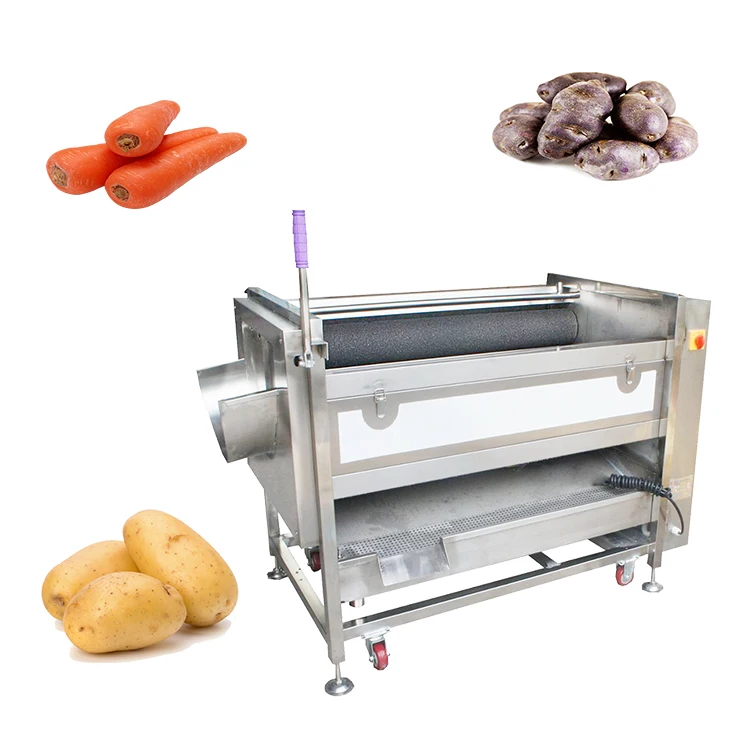 Brush Type Cassava Carrot Taro Sweet Potato Washing and Peeling Machine for Sale   #Ghana WT/8613824555378