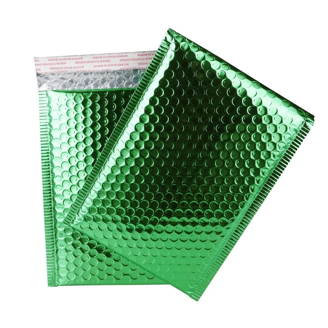 Waterproof Padded Bubble Envelopes Green Poly Bubble Mail Mailing Bag ...