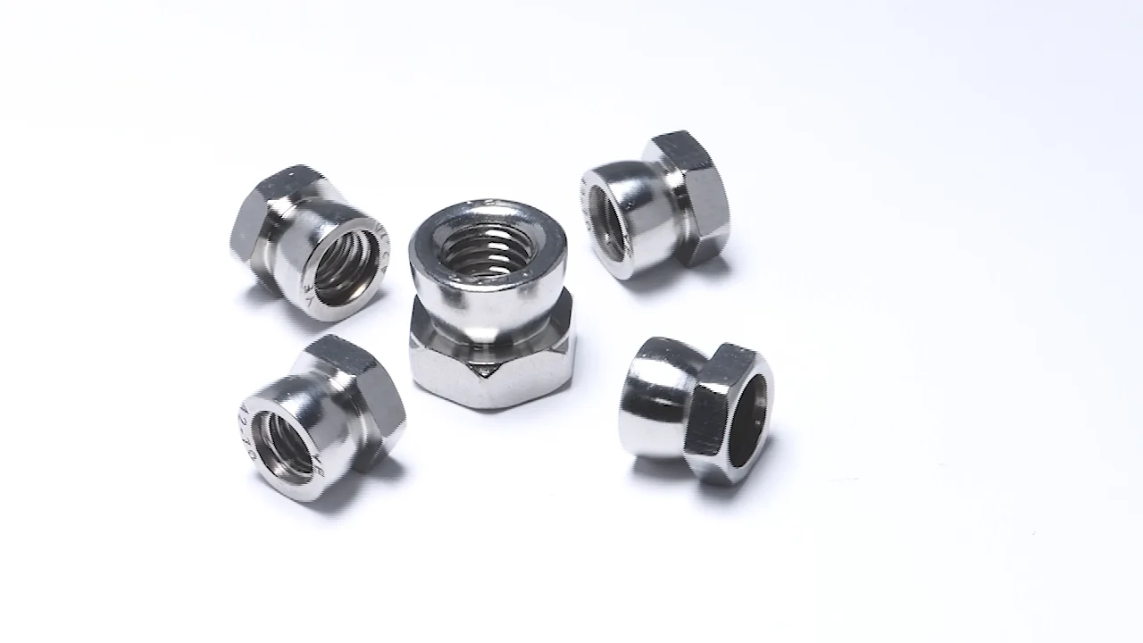 Break Away Nuts Tamper Proof Shear Off Security Shear 304 316 Stainless