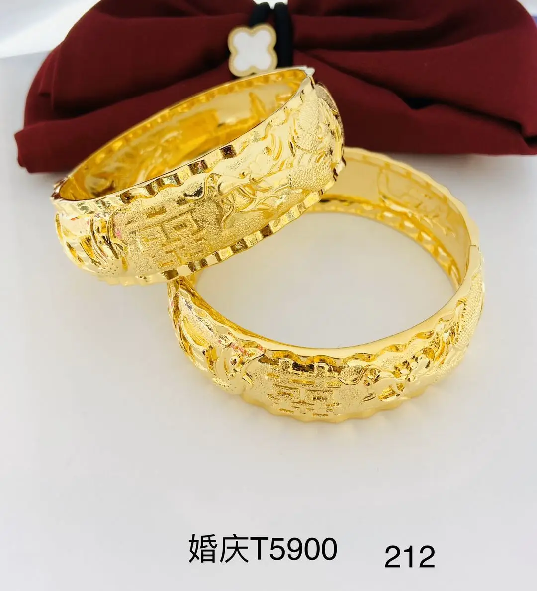 212 Xuping Wedding Gift Bangle 2020 New Arrival Style 24k Gold Color ...