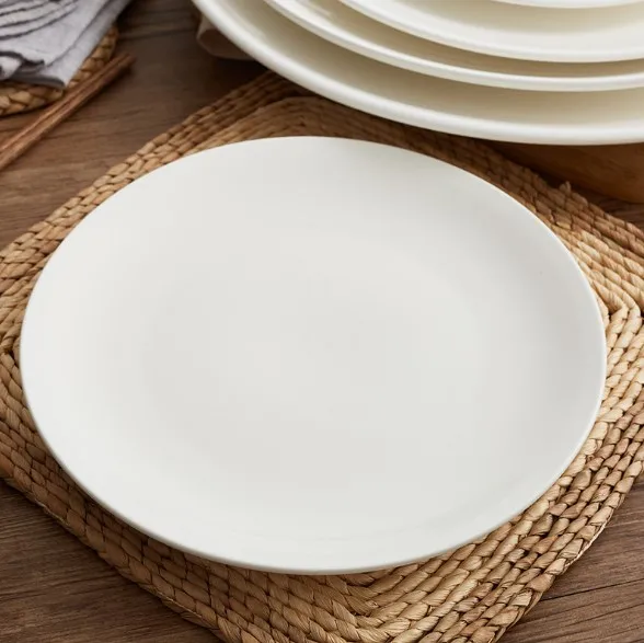 birthday party ceramic plates for promotion with high quality