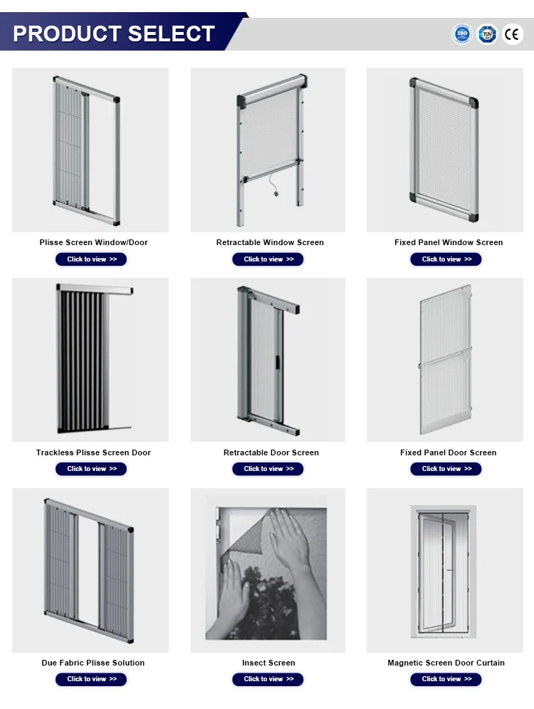 Fixed Screen Door Diy Frame Insect Screen Door Hinge Fly Screen Door