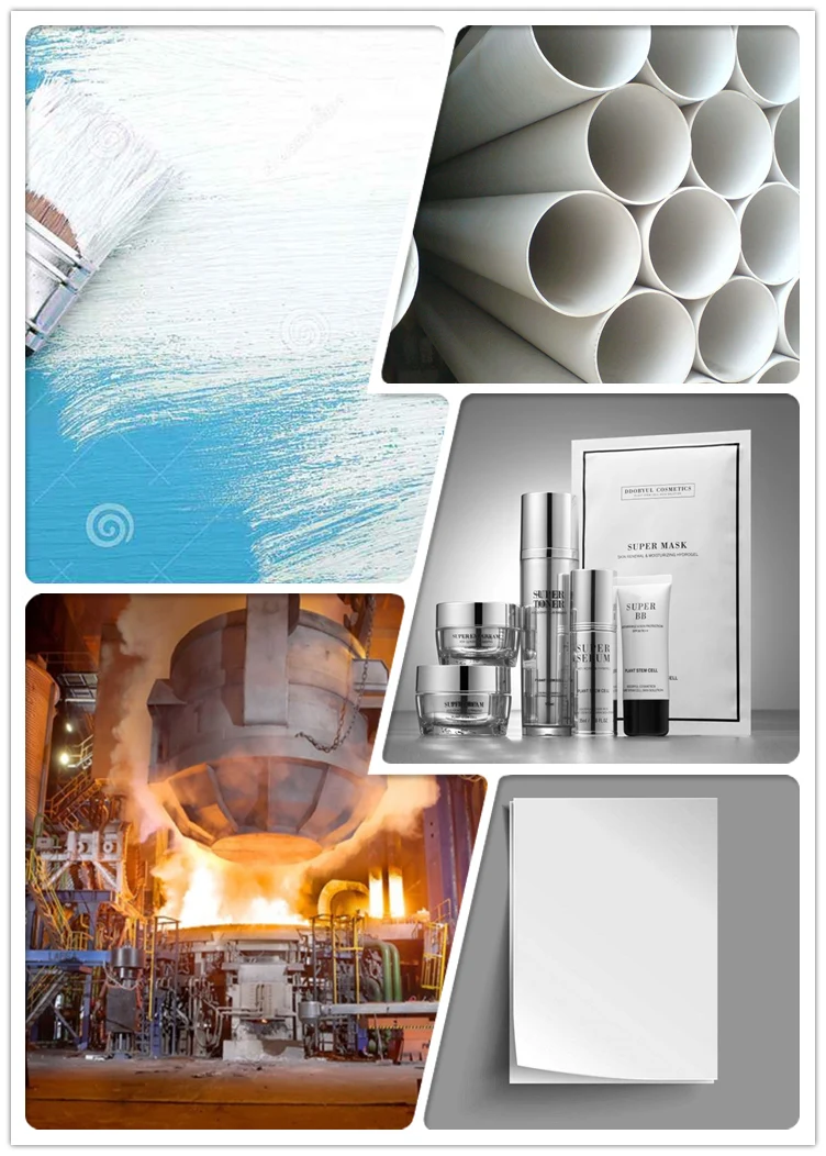 Factory Supply White Powder Pigment Tio2 Titanium Dioxide Rutile For Ceramics