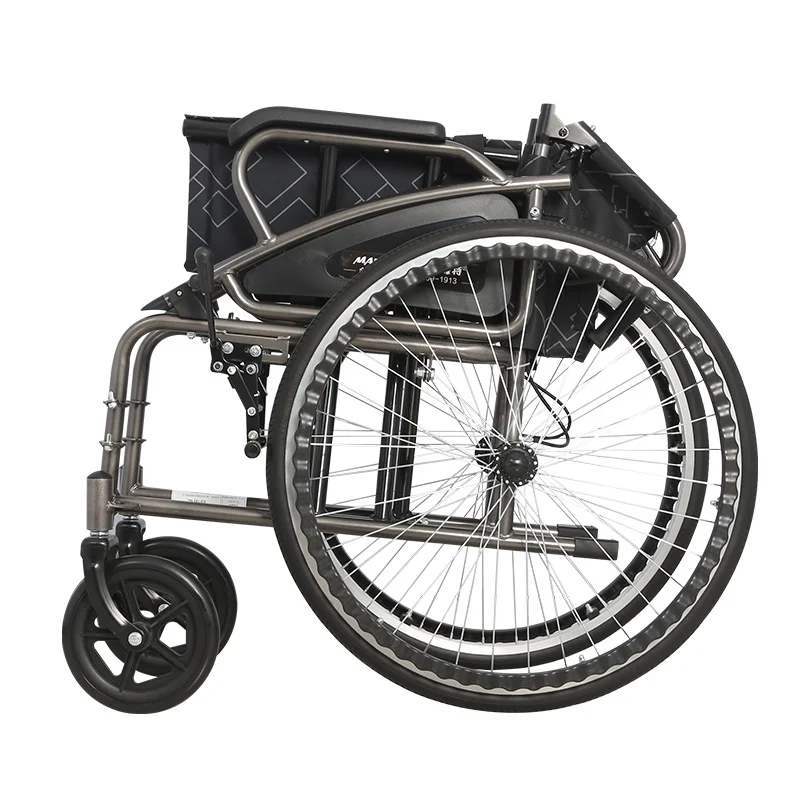 2020 Hot Sale Steel Manual Wheelchair With Big Wheels For Active User