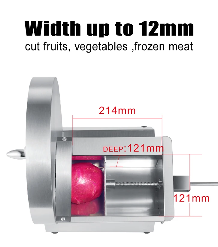 Hot selling kitchen slicer home use food cutter radish cutting stainless steel