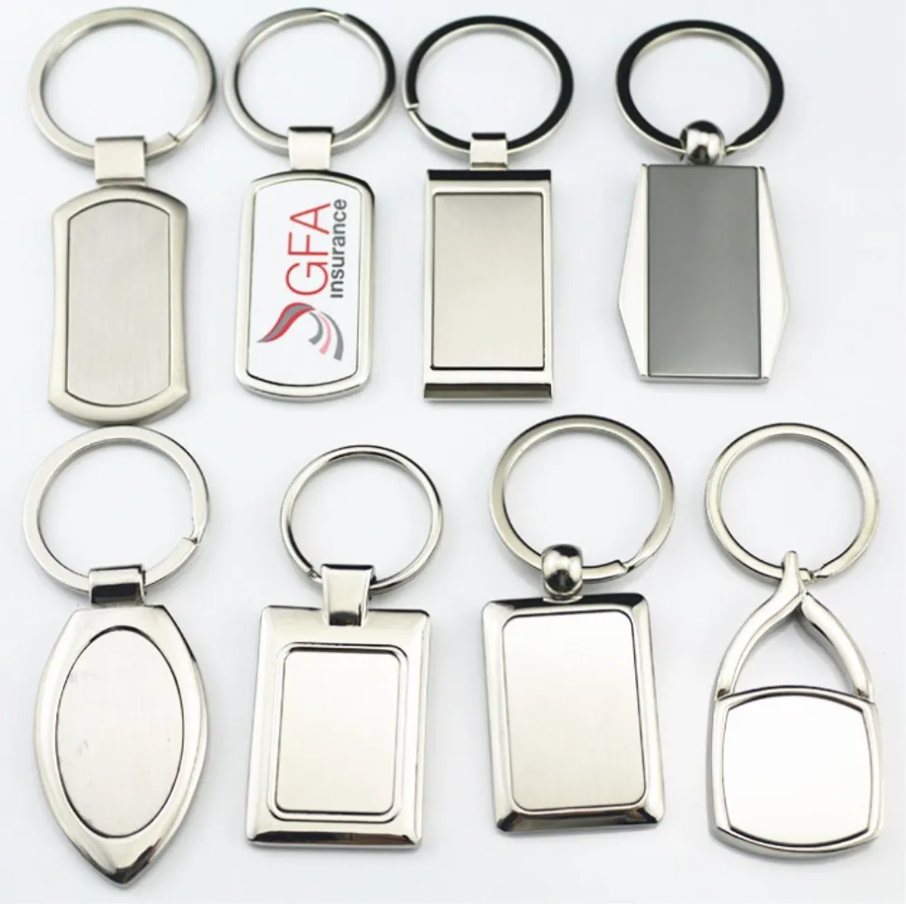 New Fashion Metal Blank Sublimation Keychain With DIY Logo Perfect  Promotional Gift From Frank001, $0.76