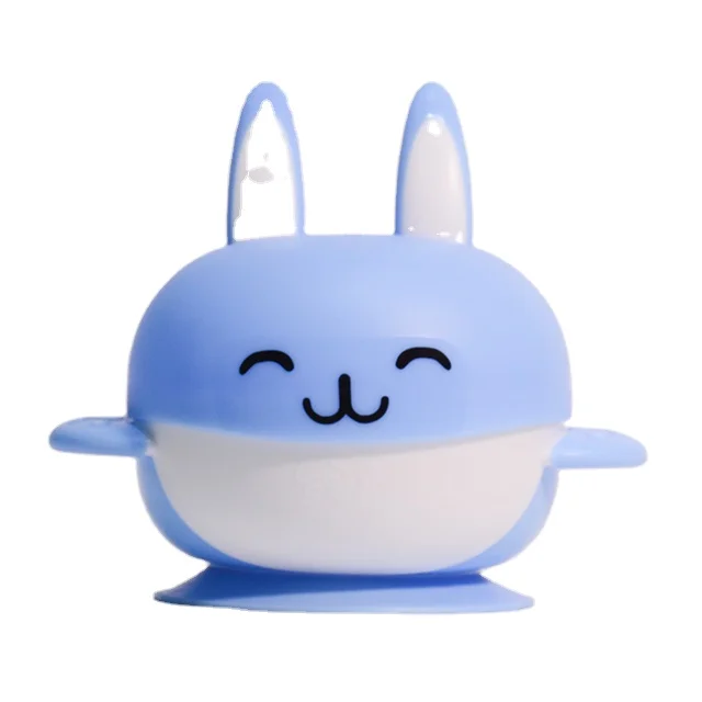 
BPA free no spill pp kids suction bowl set with spoon and fork custom 