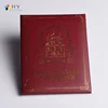 High Quality Custom Leather Looking Certificate Holder Folder