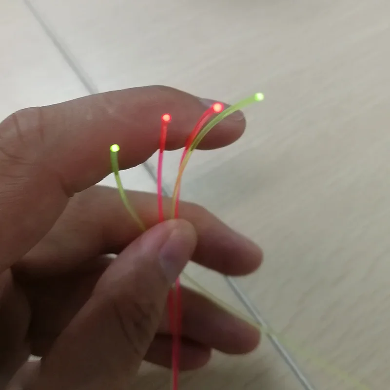 product-1-1 0.75mm 1mm 1.5mm 2mm 3mm fluorescent optic fiber for optical sight