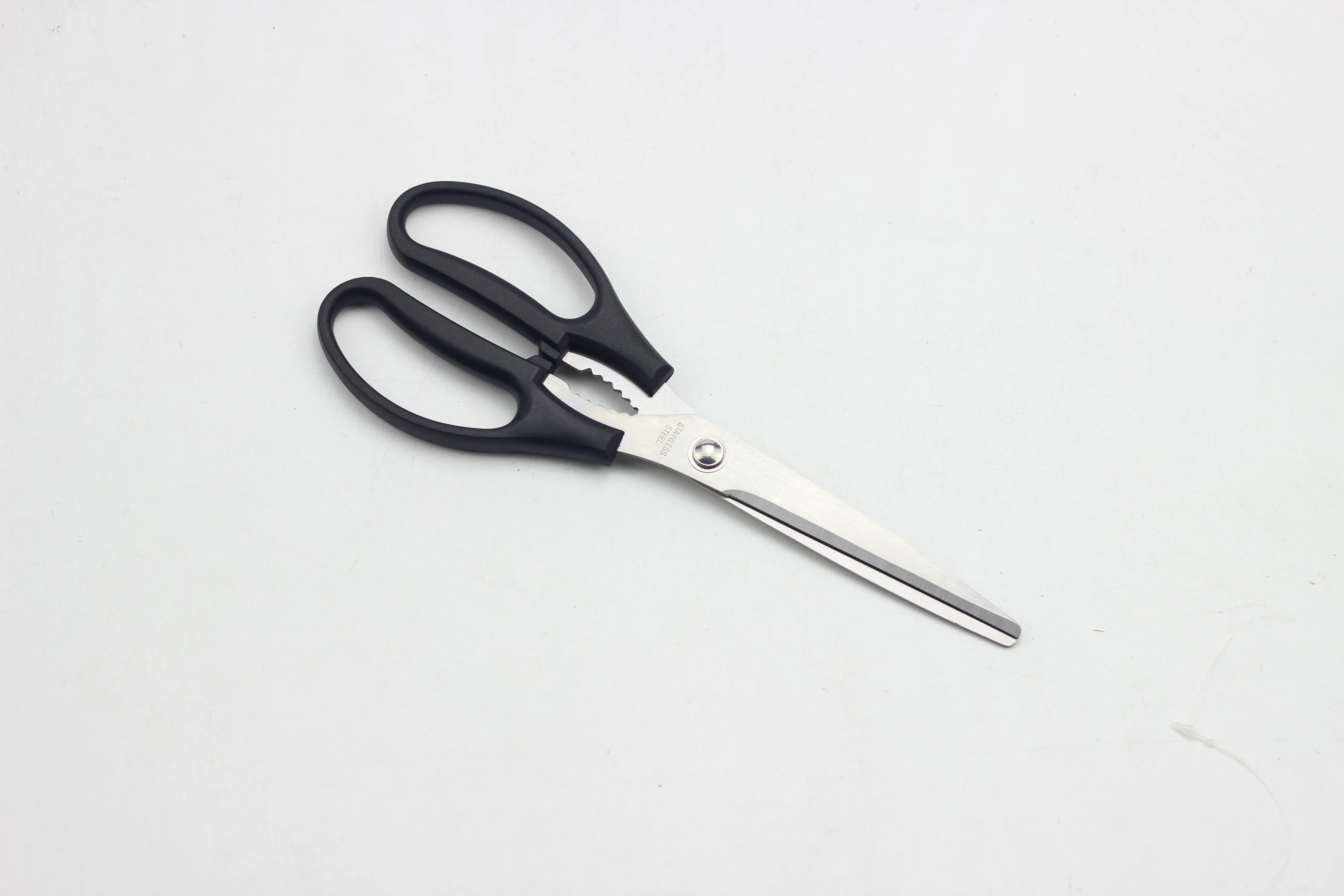 Stainless Steel Kitchen Scissors Indoor/outdoor Bbq Shear Pickle