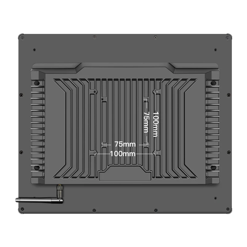 19 Inch Industrial Embedded Panel PC Aluminum Pure Flat Panel Smart AIO Computer PCAP Touch AMD Android Tablet All-in-One