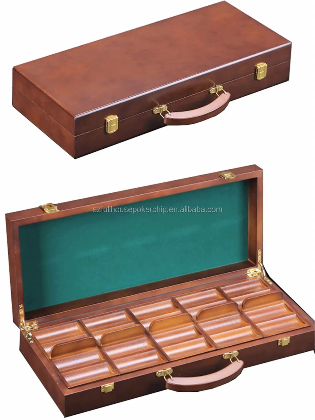 Wooden Poker Chip Set 300 Wooden Case 500 Set Buy Professional 300