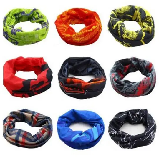 Wholesale custom seamless face cover neck warmer bling headbands for women 2020