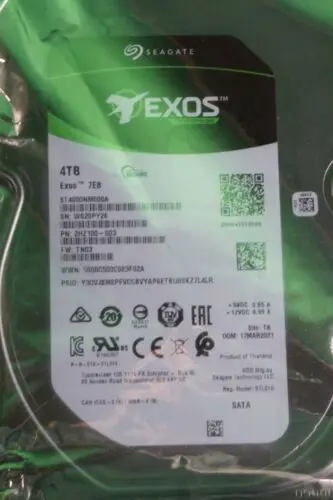 Seagate Enterprise St4000nm000a 4tb 7.2k 6gb/s 256mb 3.5" 2hz100 SATA ...