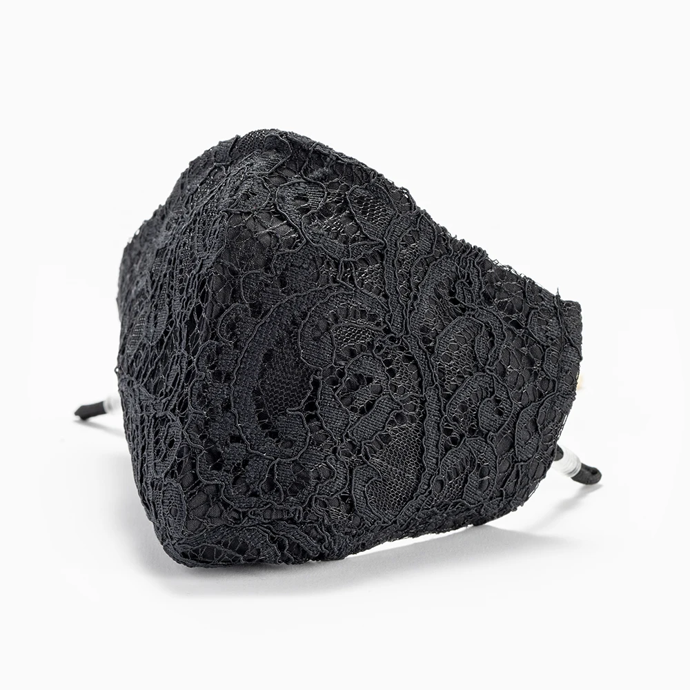 

Black Lace Facemask,2 Pieces