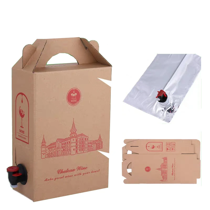 bag with secret wine tap