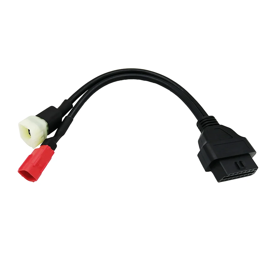 OBD2 16pin female connector to Sumitomo 6 pin male sealed auto connectors Y splitter motorcycle diagnostic tool OBD2 cable