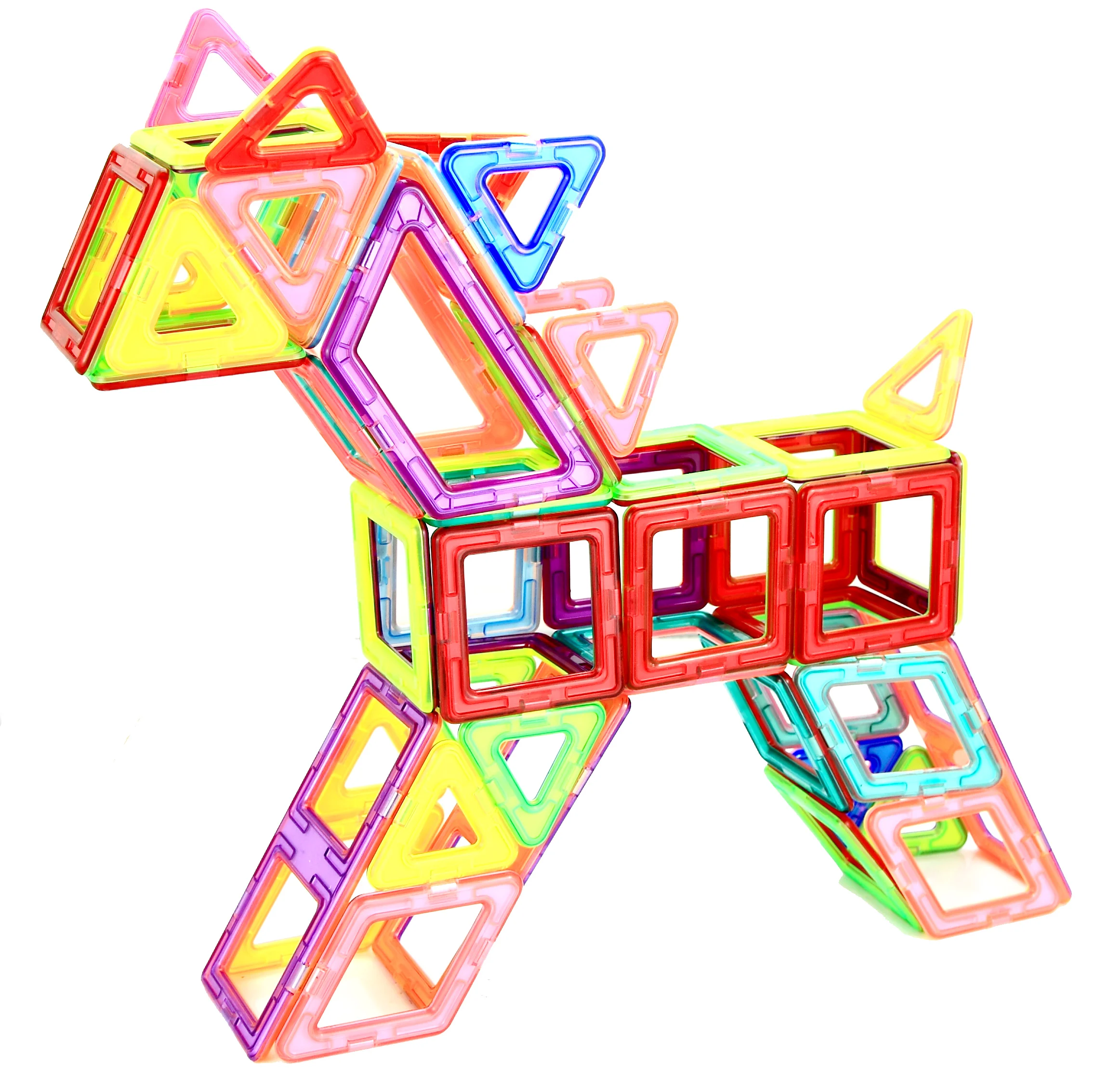 112pcs 迷你磁块建筑积木积木磁铁设计师 3d diy 玩具