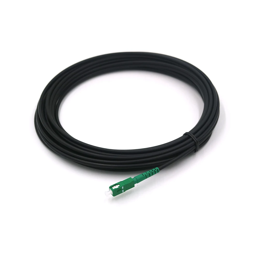 FTTH Fiber Optic SC APC single mode fiber optical pigtail 