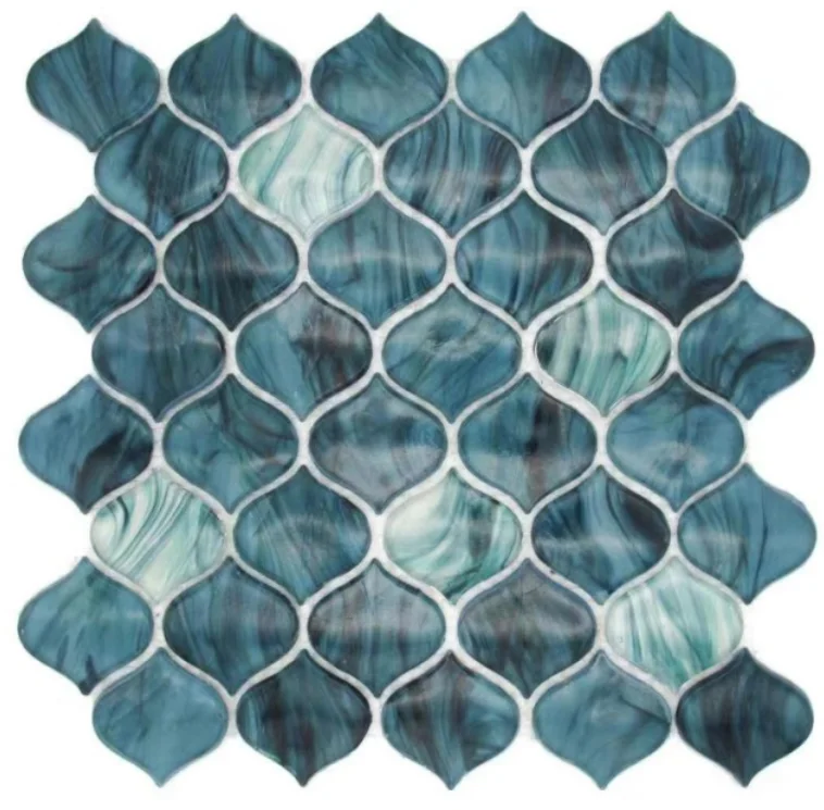 cutting glass mosaic backsplash tile stickers kitchen ideas