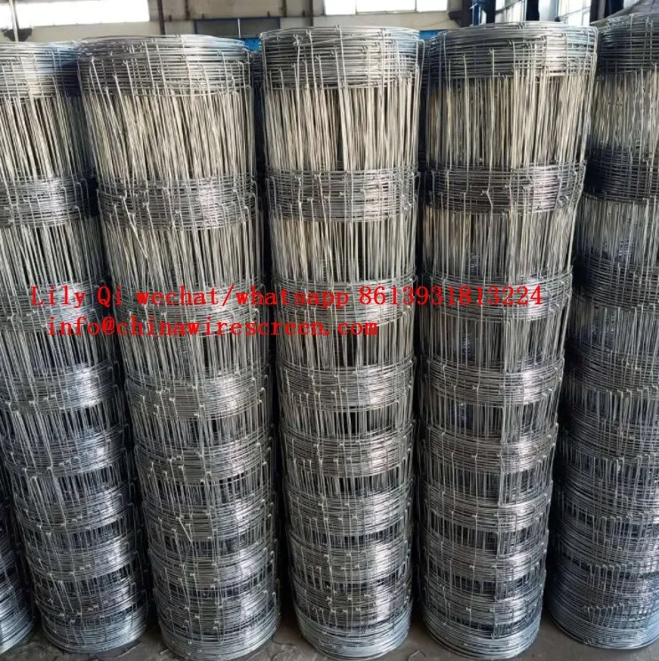 6/90/30 Heavy Galvanized Fixed Knot 200m Per Roll Hinged Joint