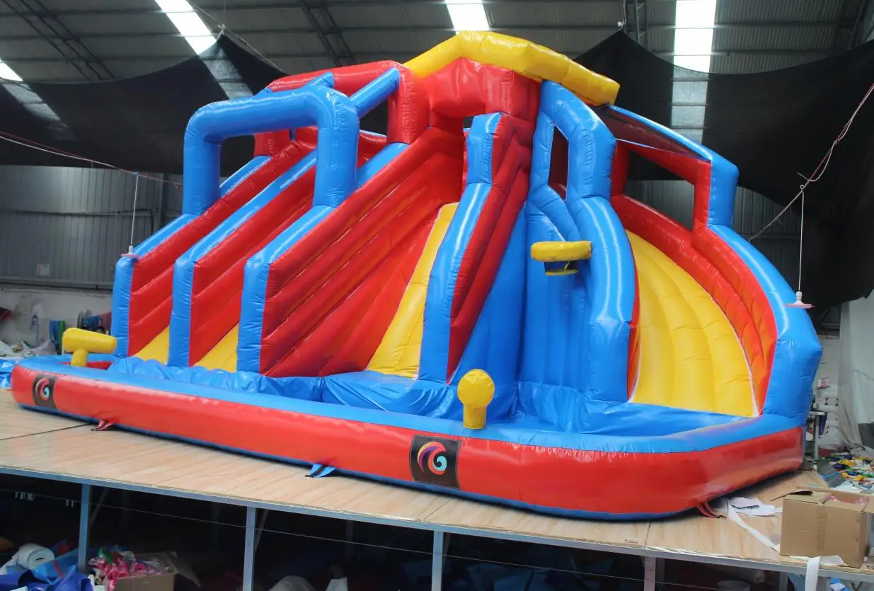 inflatable water slide academy