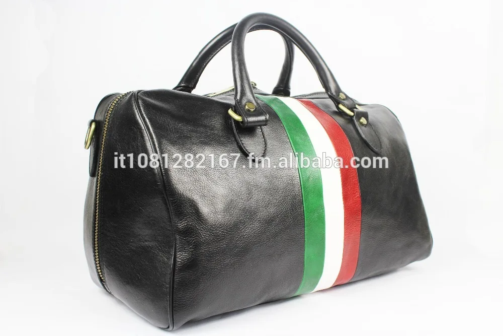 Genuine Leather Bags Made In Italy Fs0548 Pure Leather Bag Fashion Unisex Oem Genuine Leather