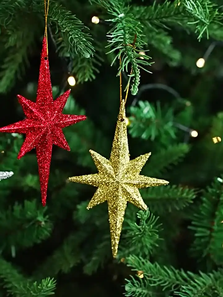 Explosion Star Octagonal Star Pendant Hanging Door Decoration