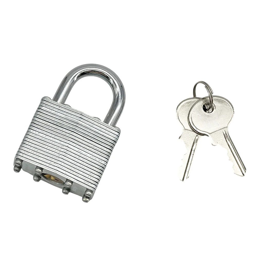 Sales 40mm Safety Heavy Duty Laminated Steel Gym Padlock With Hardened ...