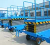 mobile hydraulic lft 10m scissor lft i 500kg short fork hand pallet truck