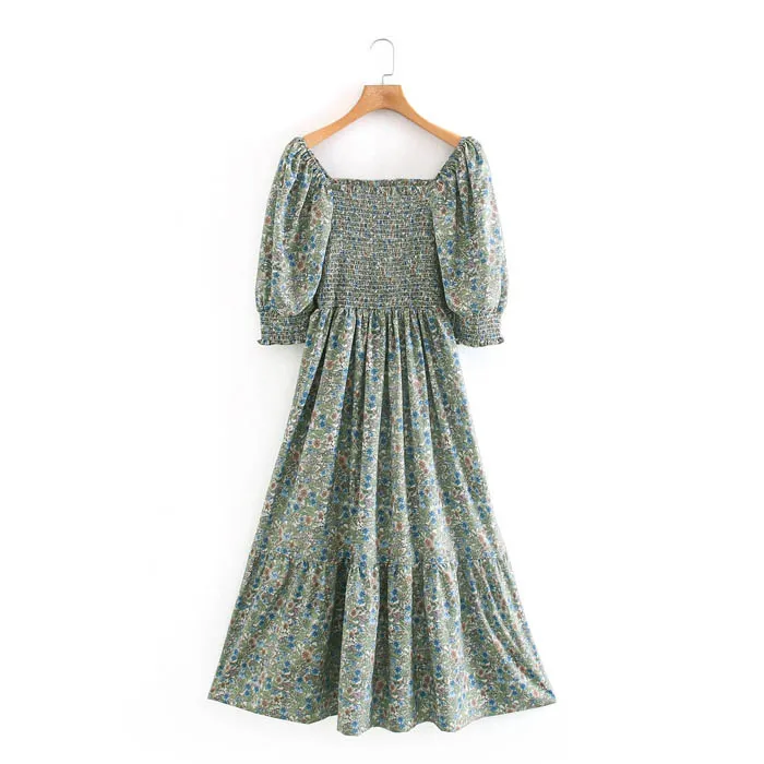 

Floral Long Dress,1 Piece