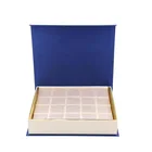 cuntom printing CMYK color cardboard gift chocolate box with paper divider