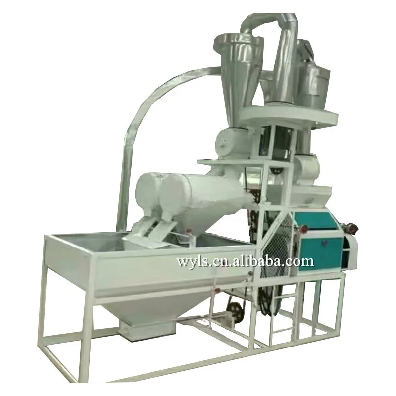 Automatic Teff Wheat Rice Flour Mill Milling For Flour Making Plant