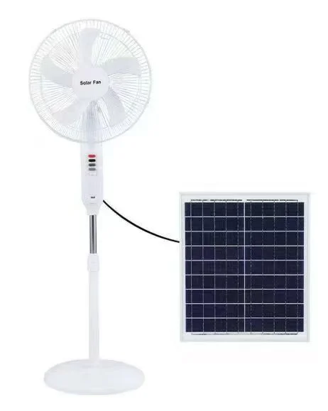 Floor Stand Solar Fan, Portable, 12V - detail 2