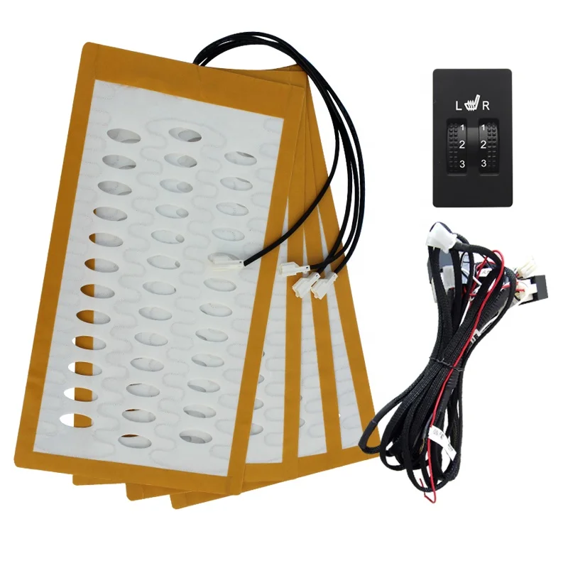 Double dial seat heater