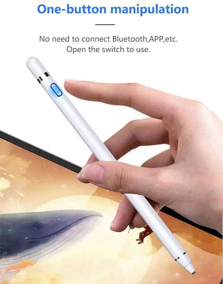 Laptop Use Fine Point Smart Pencil Digital Stylus Pen For Ipad/android