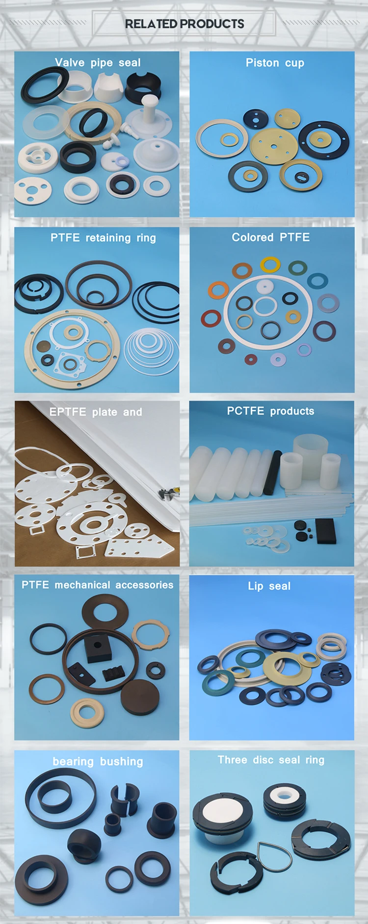 Good Supplier Sale Padding Hot Press Polyphenylene Ester Reinforced Ptfe Products