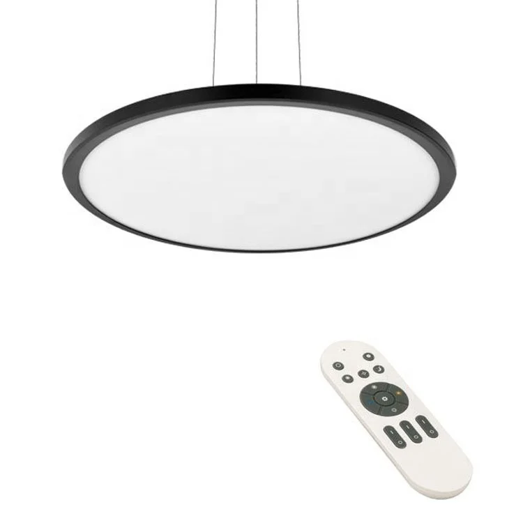 Aluminum housing high cri warm natural cool white custom surface round led recessed ceiling panel down light
