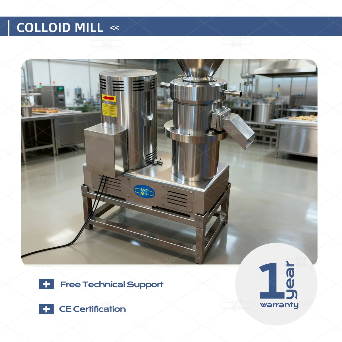2025 LST 350kg New Colloid Mill Grinder Bean Bar Cocoa Chocolate ...