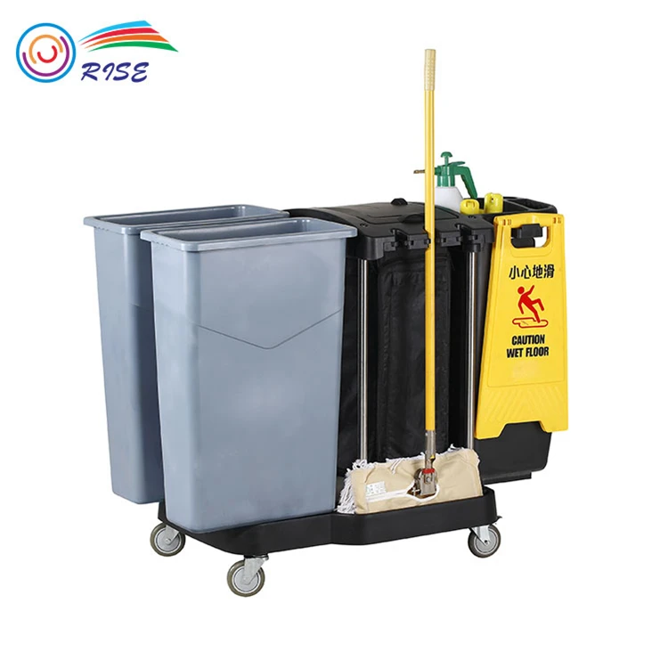 Compact Cleaning Cart