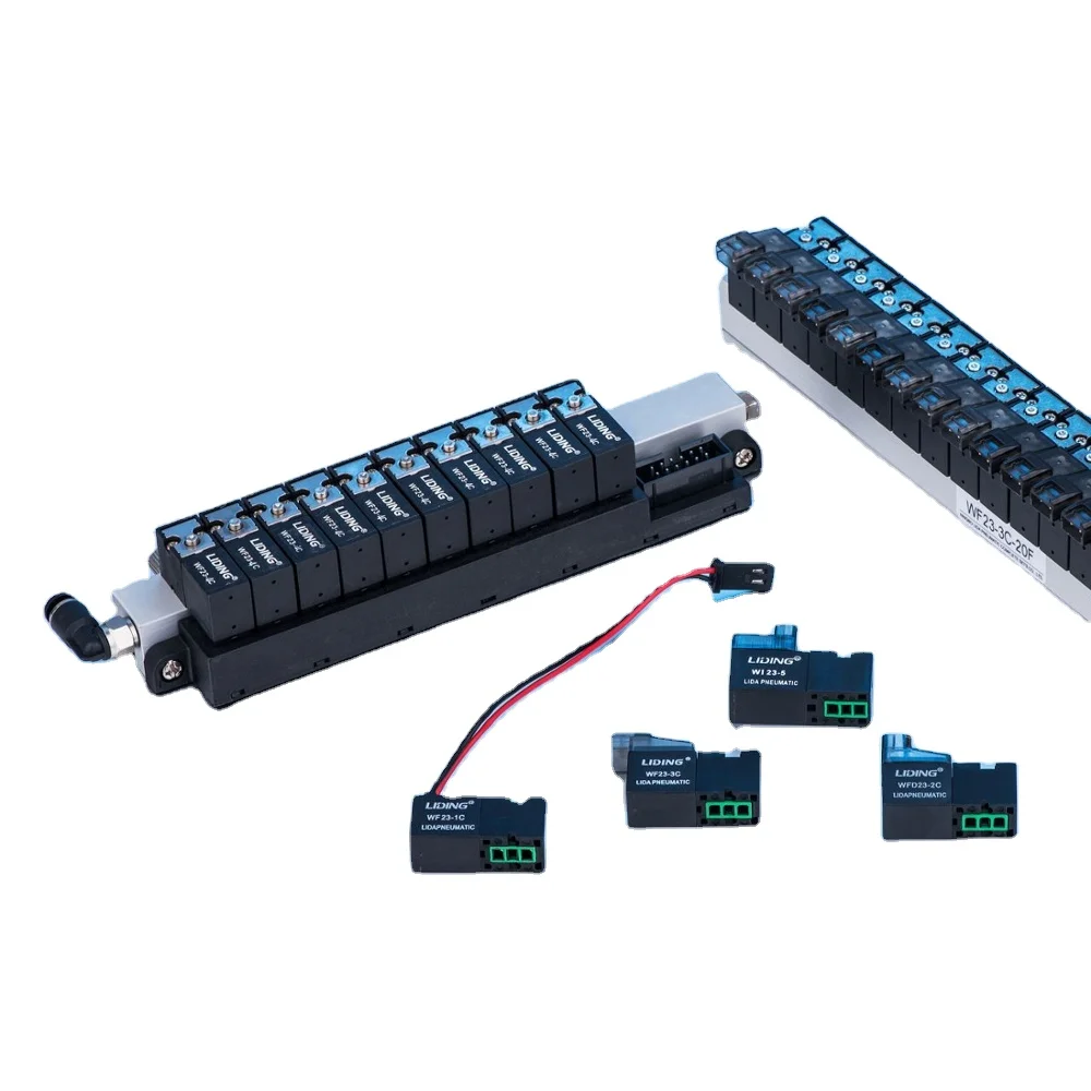 
LIDING SY series low power high flow Mini pneumatic valve price micro solenoid valve 