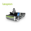 500W Fiber laser cutting machine for cutting thin metal 1mm stainless steel and galvanized plate
