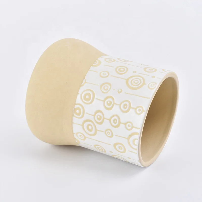 Custom glazed gold tealight candle wick holder