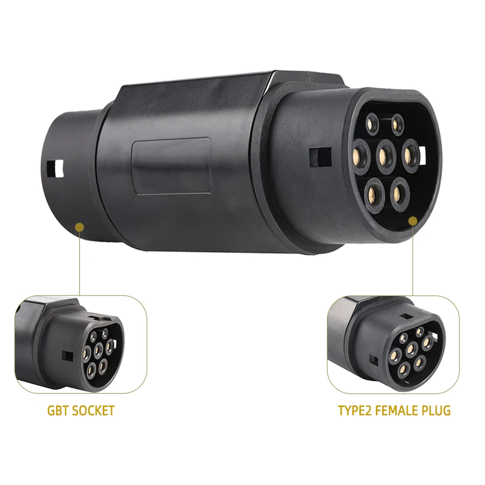 32a 22kw 32a Electric Vehicle Charging Connector Type 2 To Gb/t Socket ...