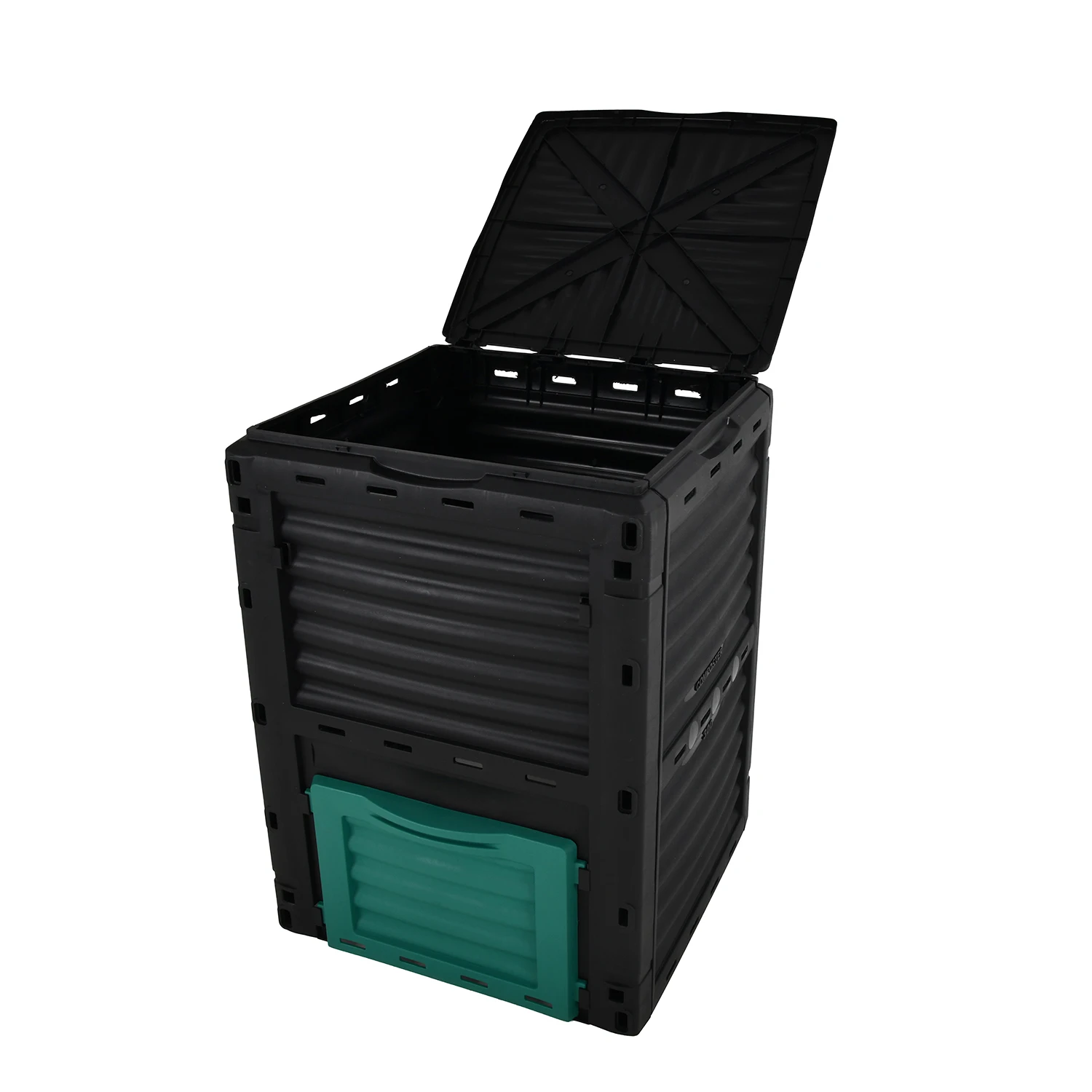 Compostbak zwart kunststof 220 Liter kopen? Meststoffen & voeding