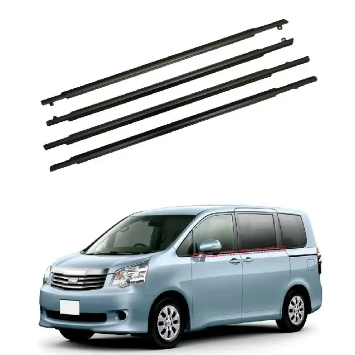 トヨタ ノア 2007-2013用 外部ウィンドウウェザーストリップセット