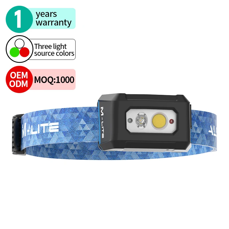 ALS M-lite 200lm Rechargeable Light Hunting & outdoors LED Headlamp